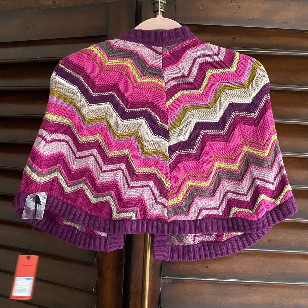 NWT MISSONI for Target Girls Poncho Knit - Picture 5 of 5